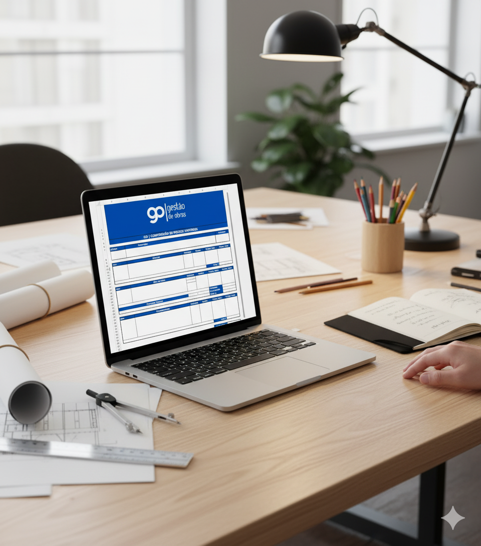 Mockup Exemplo de planilha